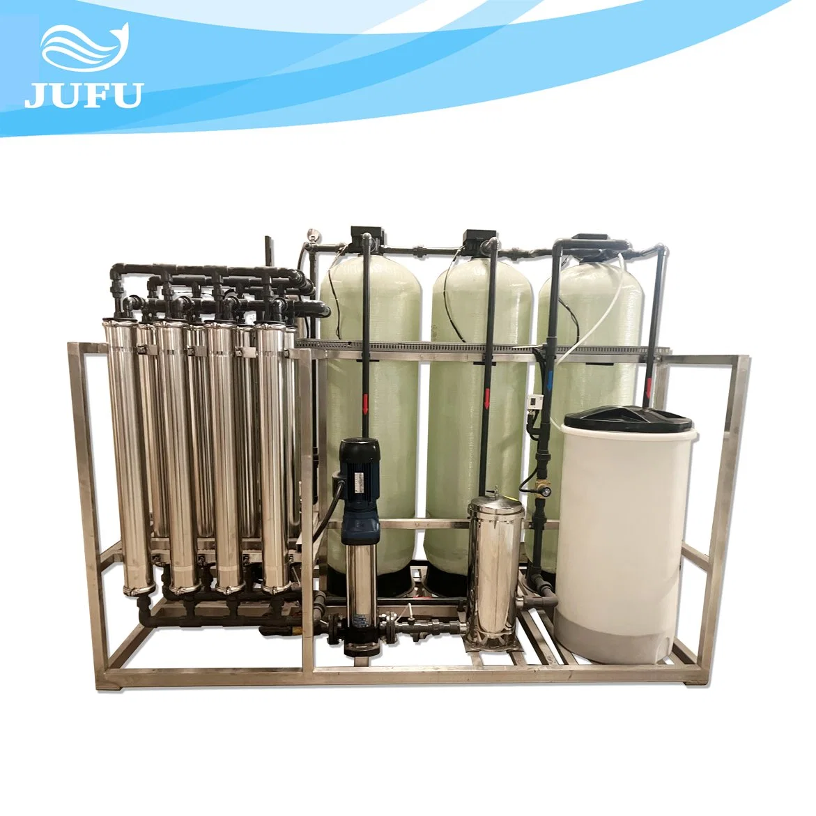 2000lph RO Water Purifier Water Treatment Plant Reverse Osmosis Underground Salt Water Borehole Water Treatment Equipment