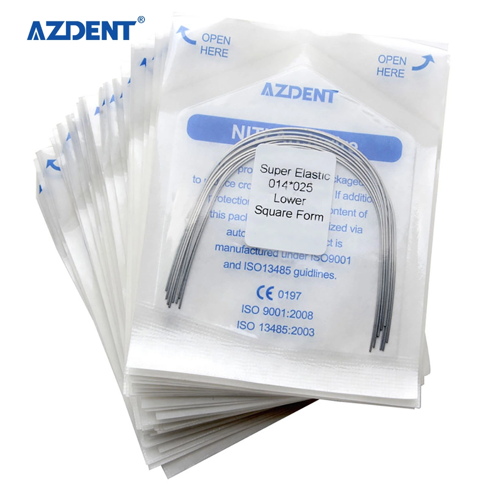 High quality/High cost performance Super Elastic Rectangular Dental Niti Arch Wire