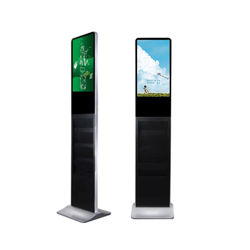 Floor Standing Vertical TV Indoor Advertising Player Display Screen LCD Digital Signage