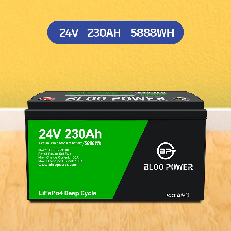 Bloopower 12V 24V 36V 50ah Sealed Rechargeable Waterproof Home Storage Applications Fast Charge Power Supply