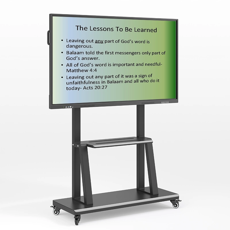 All One Smart Board Flat Panel 98&quot; Touch Screen Interactive Portable Whiteboard