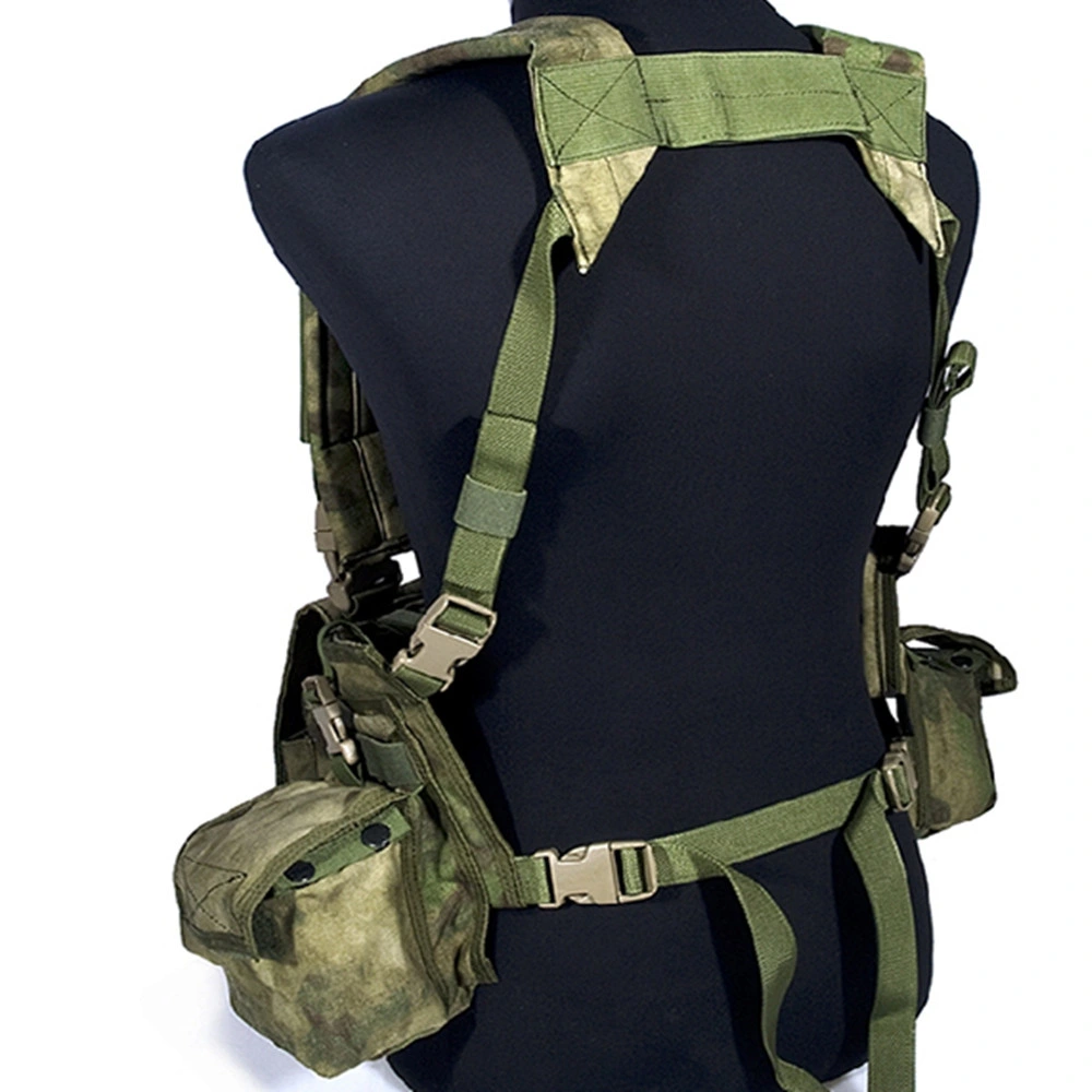 En el exterior de nylon 900d Multi-Pockets Module-System Chaleco táctico Multicam