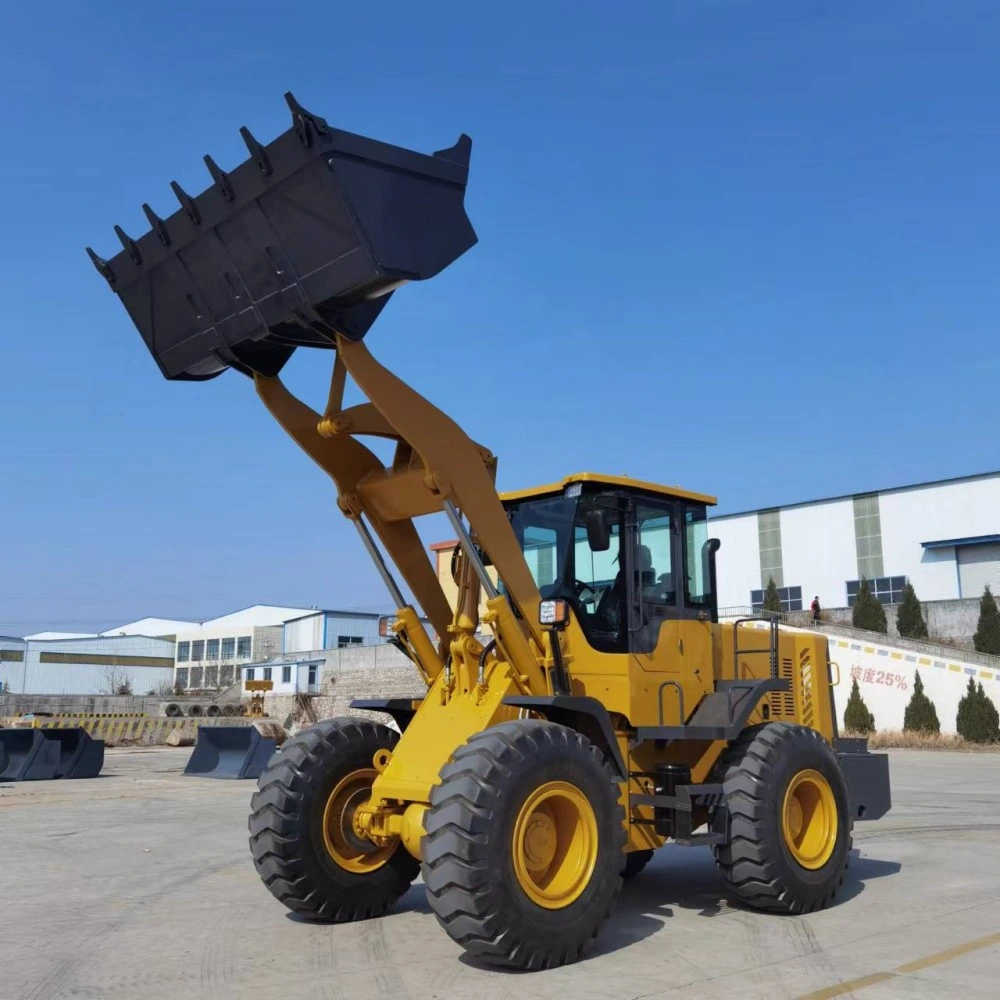 High quality/High cost performance  3.5ton Full Hydraulic Wheel Loader with Different Attachments on Sale.