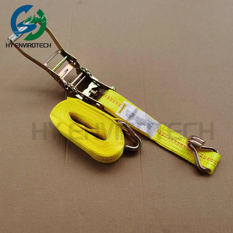 2"X 27" Ratchet Strap with J Hook USD on Roll off Container From China Supplier