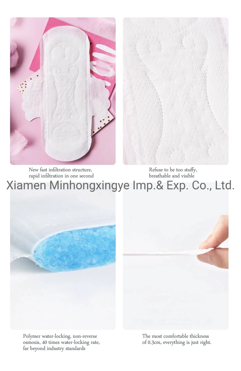 Cotton Unscented Pads Maternity Wearing Sanitary Napkins