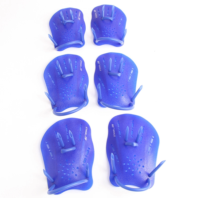 Blue Trax Paddles Fashion Design Rubber Silicone Swimming Paddles Palms for Training