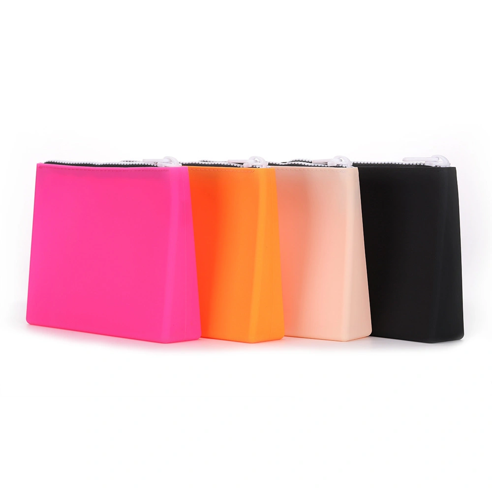 Customized Silicone Waterproof Pouch Makeup Cosmetic Bag for Promotion Gift