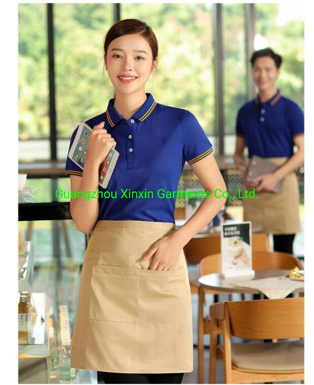 Atmungsaktive Langärmelige Housekeeping Restaurant Hotel Staff Service Uniform (W2262)