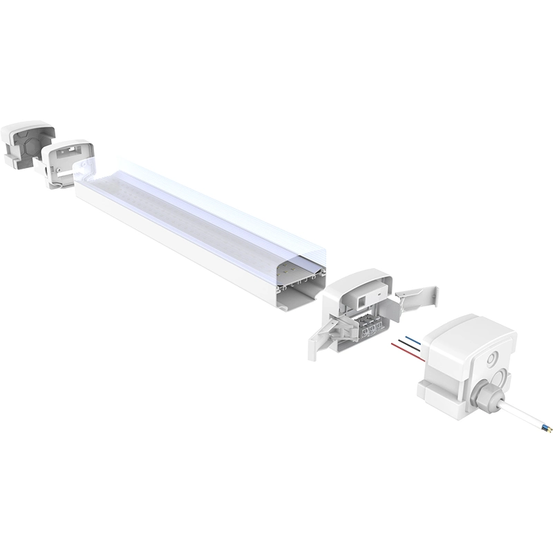 Limite de alta qualidade exterior à prova de luz LED Linear Luminária de ripas