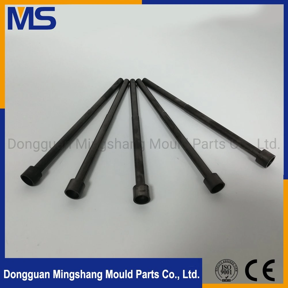 High Precision Roundness Mold Thimble Ejector Pins with 58 - 60 HRC for Plastic Mould