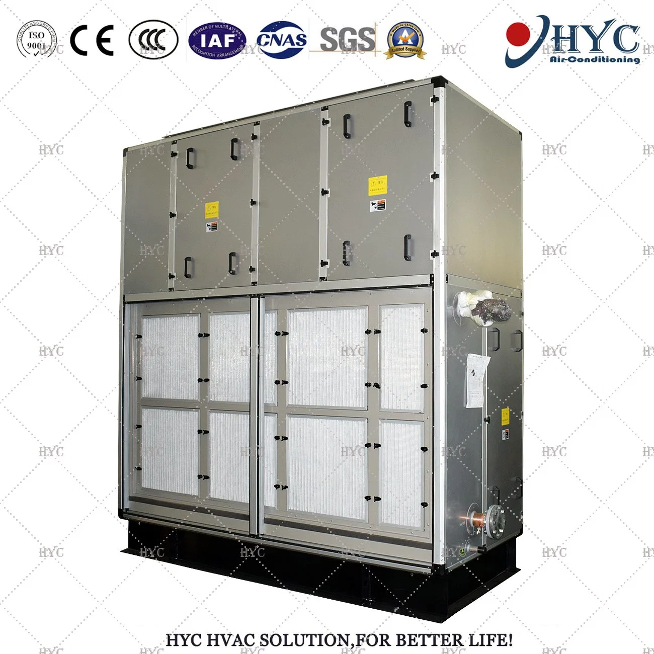 Commercial Fresh Air Conditioner System Air Handling Unit for Hospital