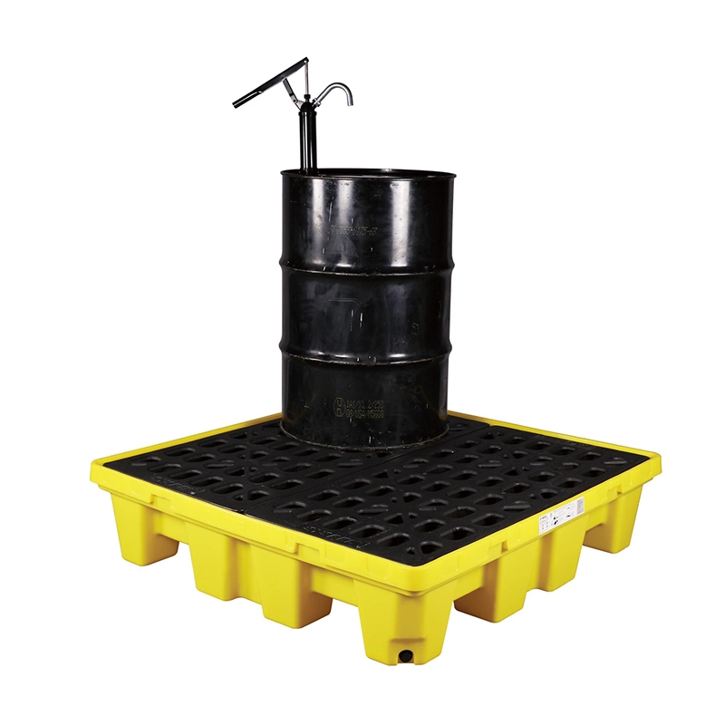 Wholesale/Supplier Good Quality 4 Drum Double IBC Spill Containment Pallets