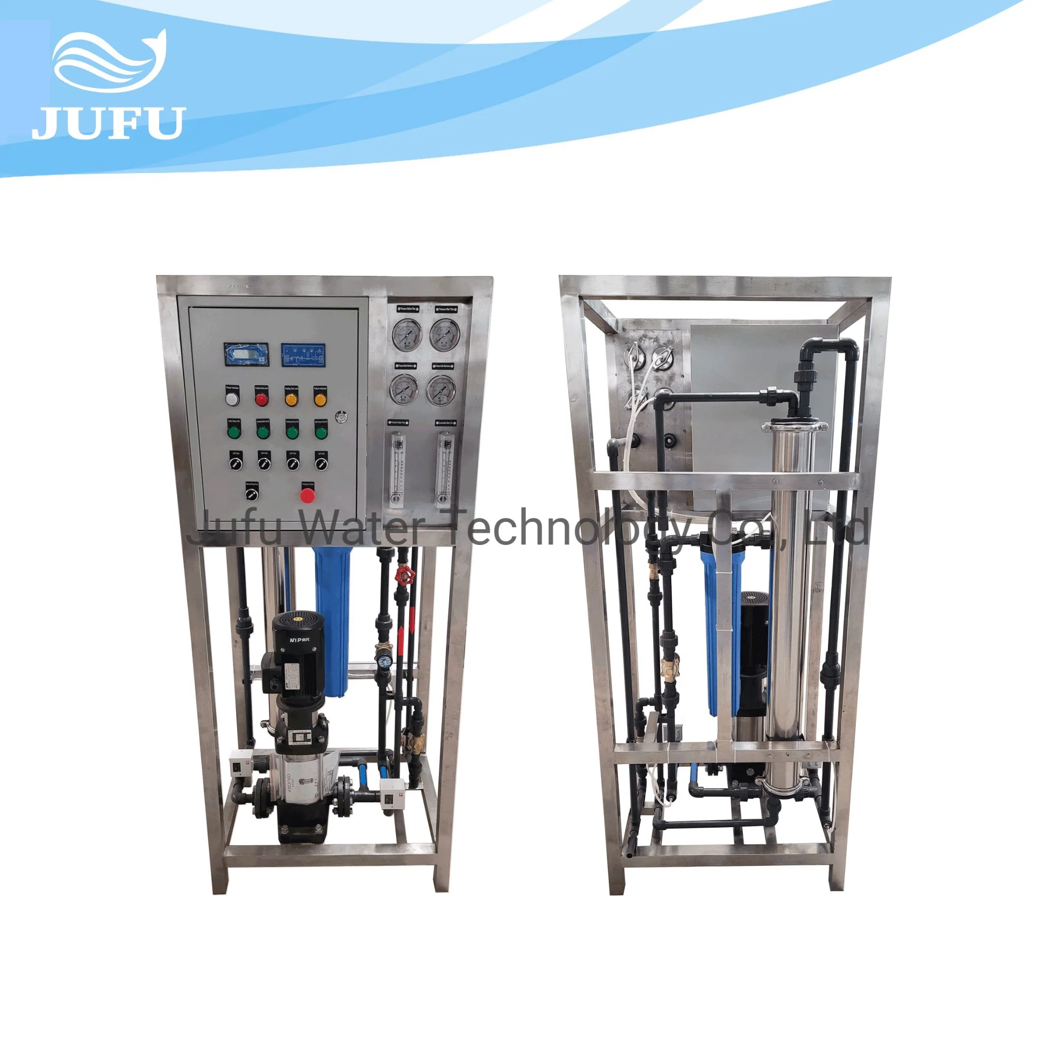 250lph RO Water Treatment Equipment Water Purification System Reverse Osmosis Water Filter Drinking Water Filter Purifier Small
