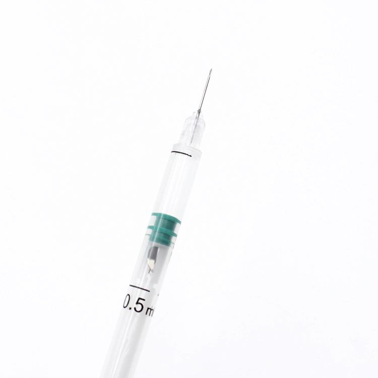 Good Price Prevent Infection 1ml 3ml 5ml 10ml Auto Retractable Safety Syringe for Auto Destruct Syringe