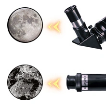 Recursos avançados de grande qualidade telescópio astronômico com tripé