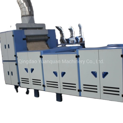 ISO Approved Cashmere Flat Carding Machine with Good Opening Effect