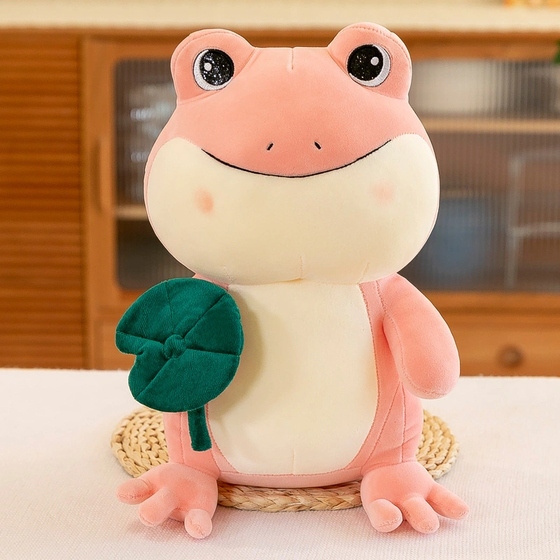 Geeme Custom Kinder Peluche 28cm weich gefüllte Plüsch Spielzeug Frosch