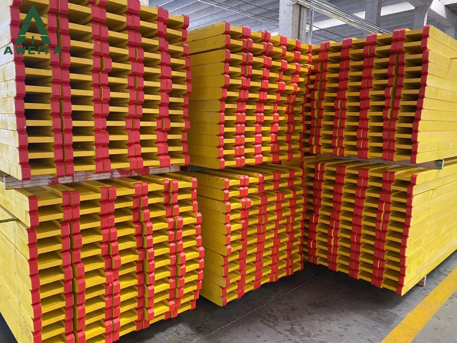 Comaccord Waterproof 3 Ply Yellow Shuttering Panel Three Layers Thick Board Panels for Concrete Form