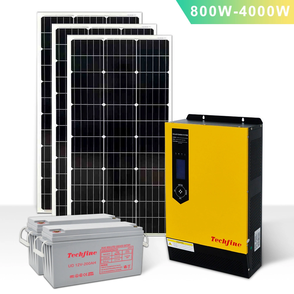 Techfine High Efficiency Advanced Design Hybrid Inverter with RoHS Certification 3kw Power Inverter