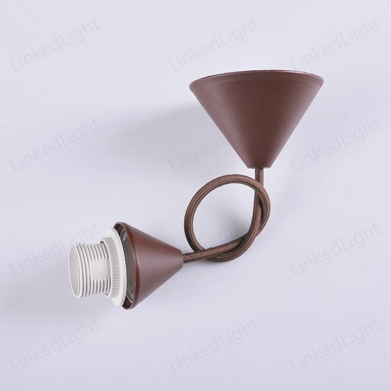 Plastic Hanging Light Socket DIY Ceiling Pendant Lamp E27