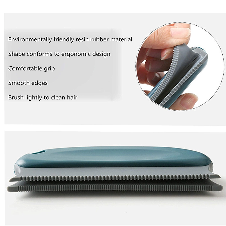 Household Dusting Reusable Cleaning Plastic Brush Clothes Pet Hair Remover Brush Bristle Device Remove Sticky Hair