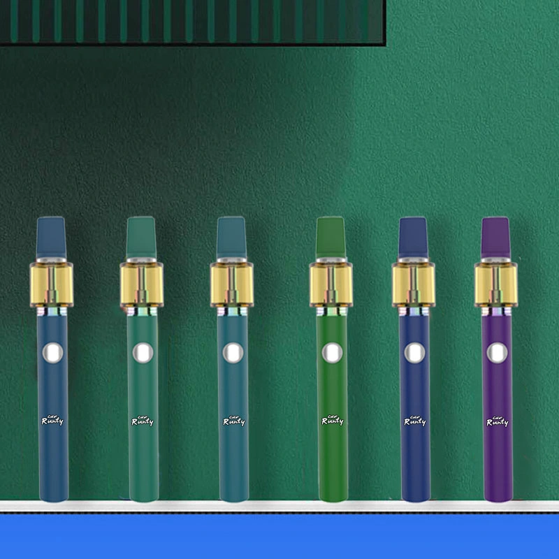Newest Runty Vape Pen Preheating 3.5ml Empty Cartridge Rechargeable Vaporizer 650mAh 6 Colors Atomizer