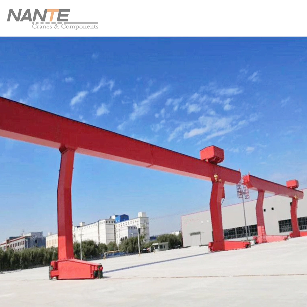 Hot Sale Fem Standard 40t L Type Single Girder Gantry Crane for Industrial Area