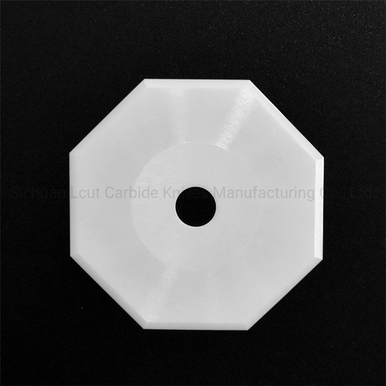 Zirconium Oxide 8 Sides Ceramic Blade Manufacturer for Double-Sided Tweed Cutting