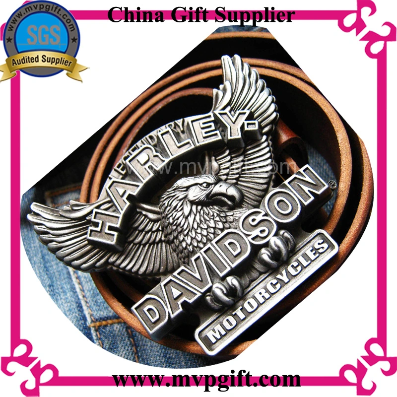 China Customer Bespoke 3D Logo Metal Zinc Alloy Brass Promotion Gift Garment Hook Belt Buckle