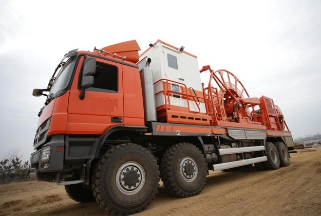 New LG360 Truck Mounted Coiled Tubing Unit Mobile Drilling Rig Equipment