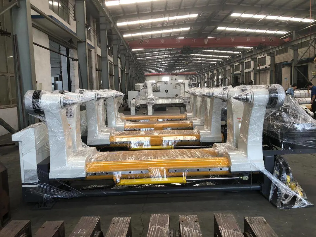 Hydraulic Shaftless Mill Roll Stand in Corrugated Production Line