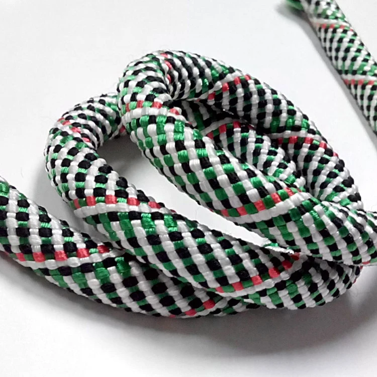 5mm Striped Nylon Rope, Double Braided Nylon Rope