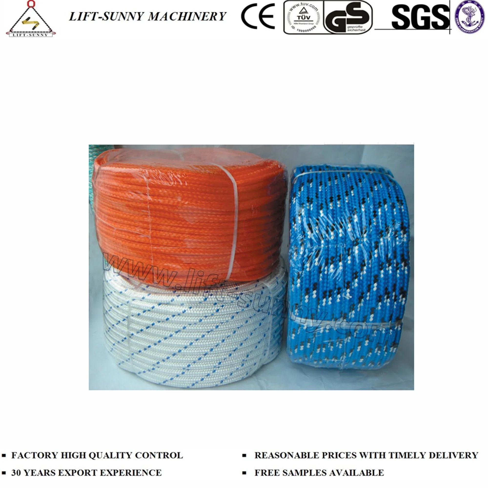 PE Rope, PP Rope, Nylon Rope, Polyamide Rope