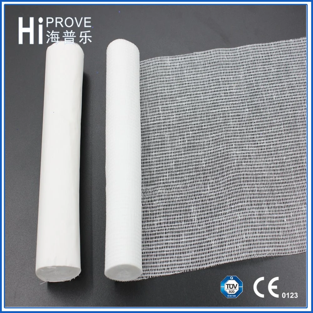 100% Cotton Absorbent Medical Sterilization Surgical Gauze Bandage Gauze Roll