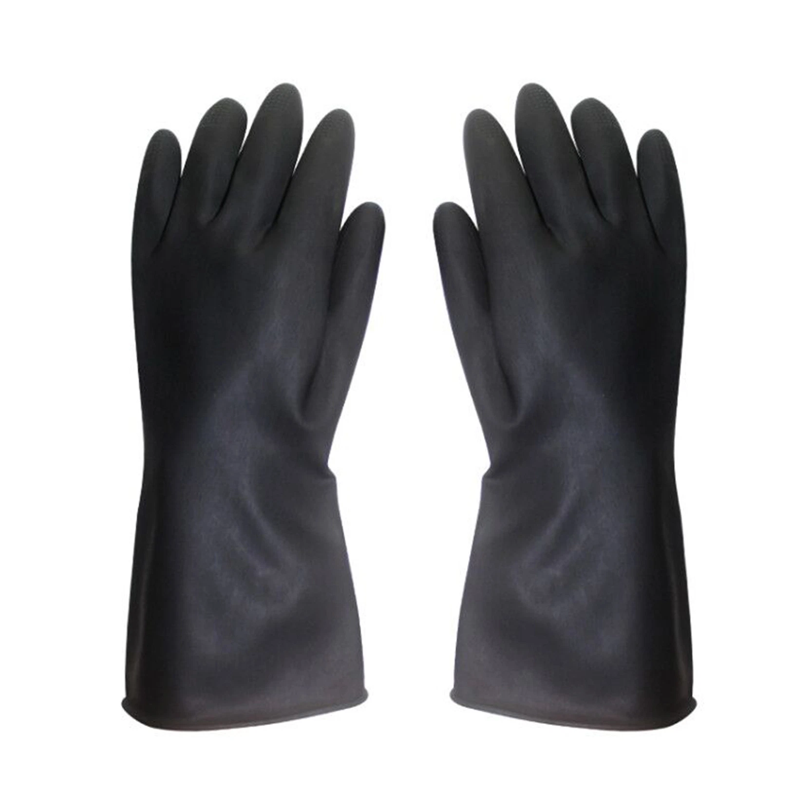 45cm Double Colors Food Grade Hand Protection Acid and Alkaline Chemical Resistant Thicker Gloves Anti Oil Work Safety Gloves