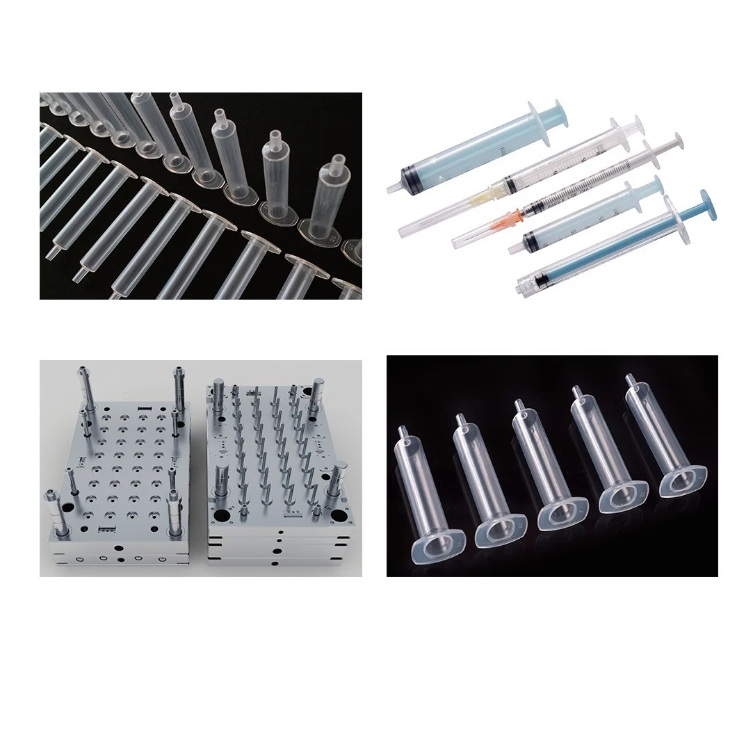 Disposable Medical Vaccine Syringe Injection Mold Plastic Mould Maker