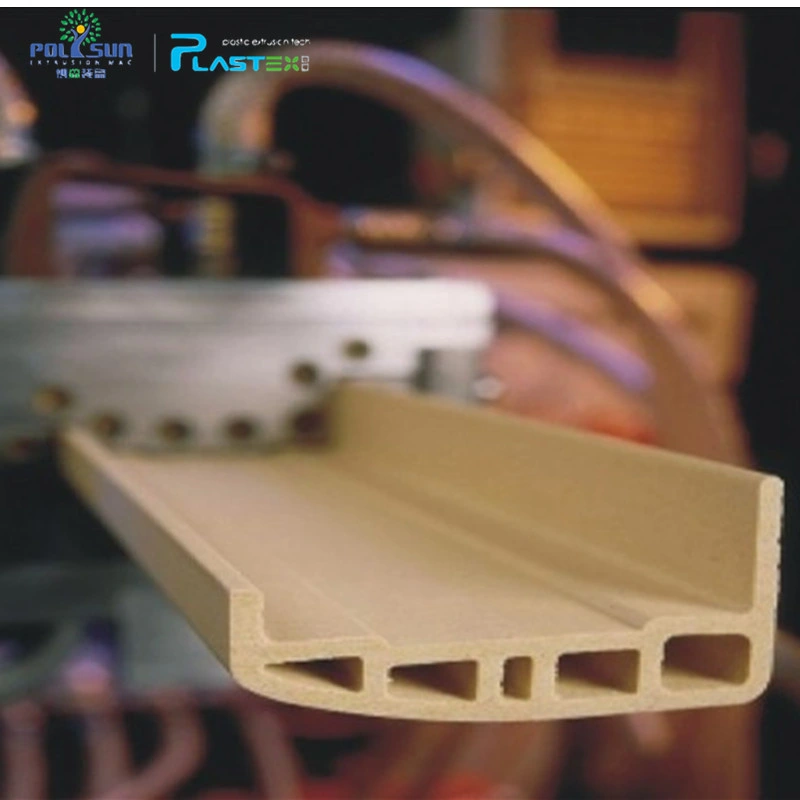 Perfil de plástico madeira WPC cabeça de tarracha Extrusão/molde de Extrusão