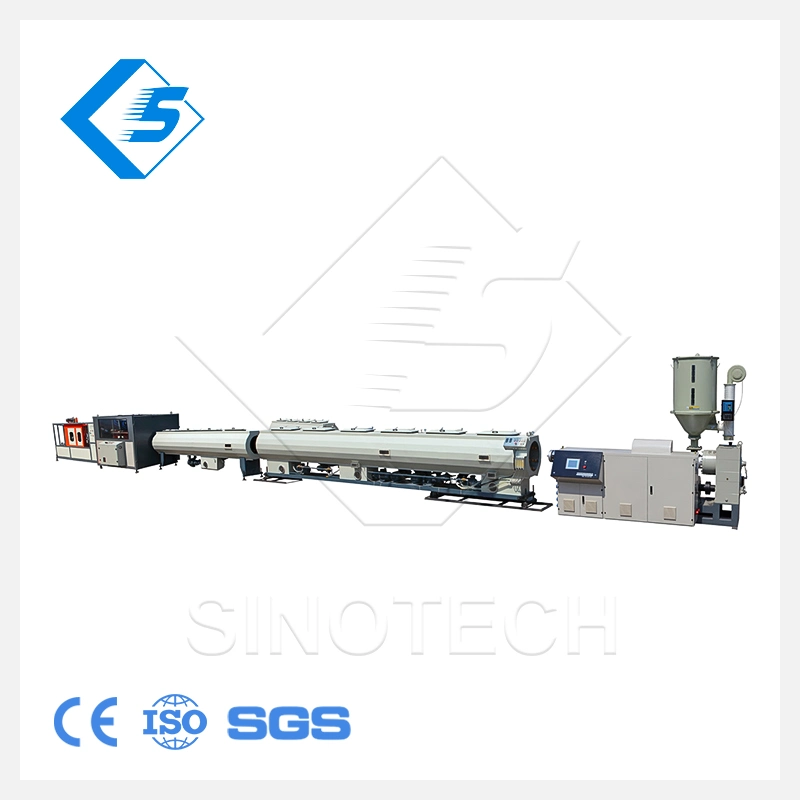 Good Quality Automatic Fully HDPE Pipe Extrusion Machine Price with Haul off Machine