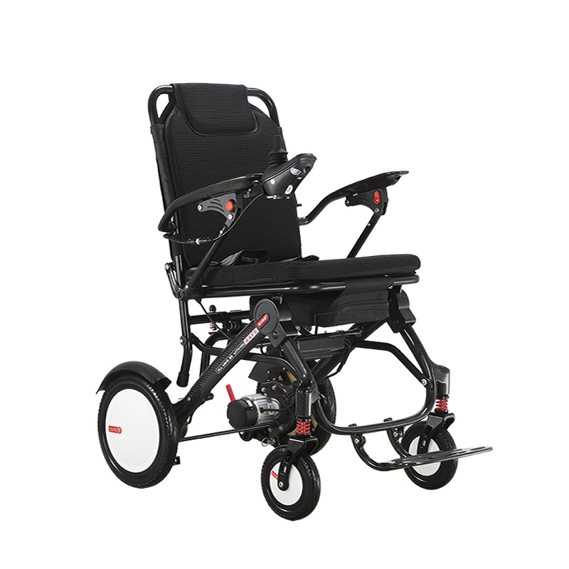 Travel Light Carbon Fiber Portable Airline Approved Folding Electric Motorized Wheelchair