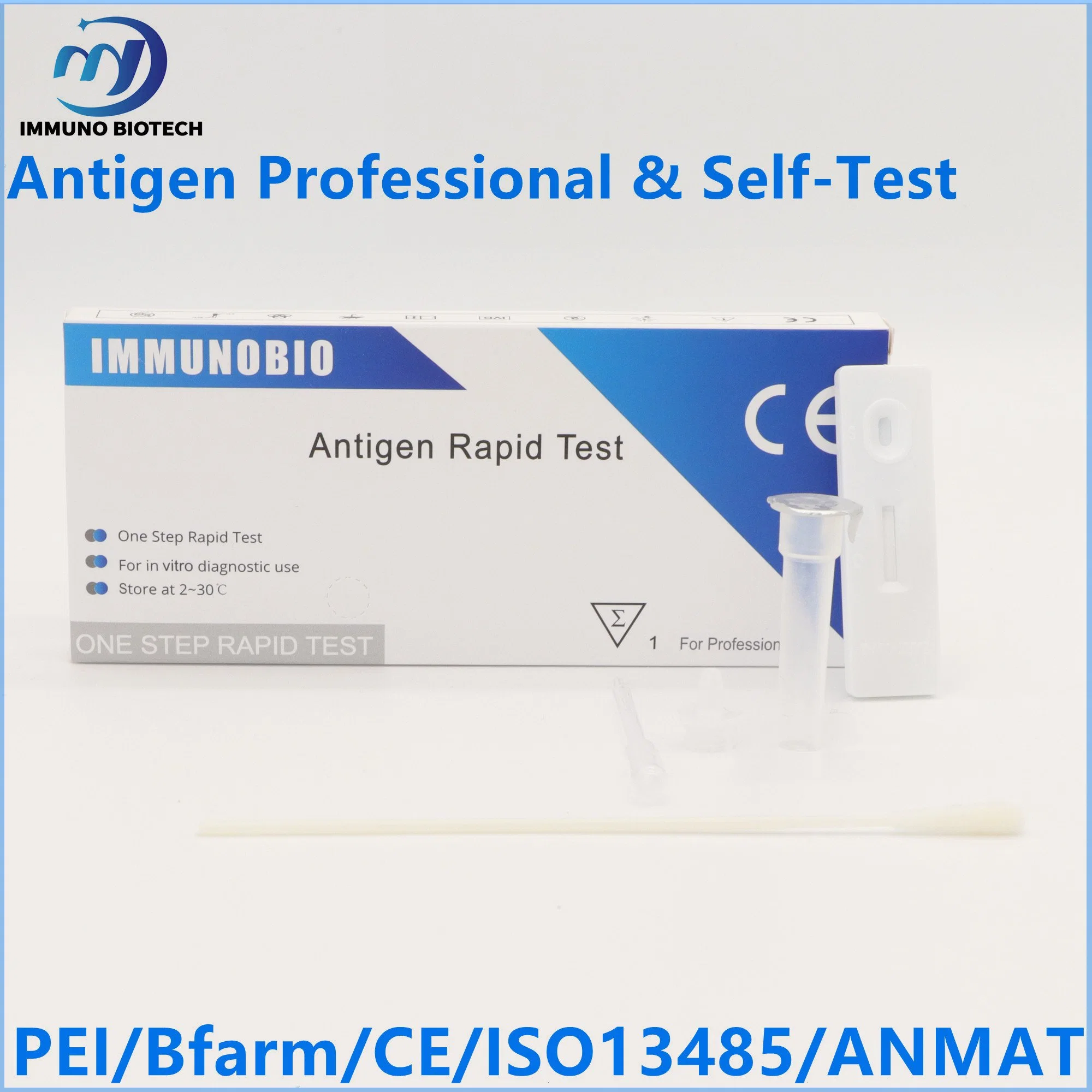 2019 Antigen Rapid Test One Step Diagnostic Device CE/ISO13485 Self Test