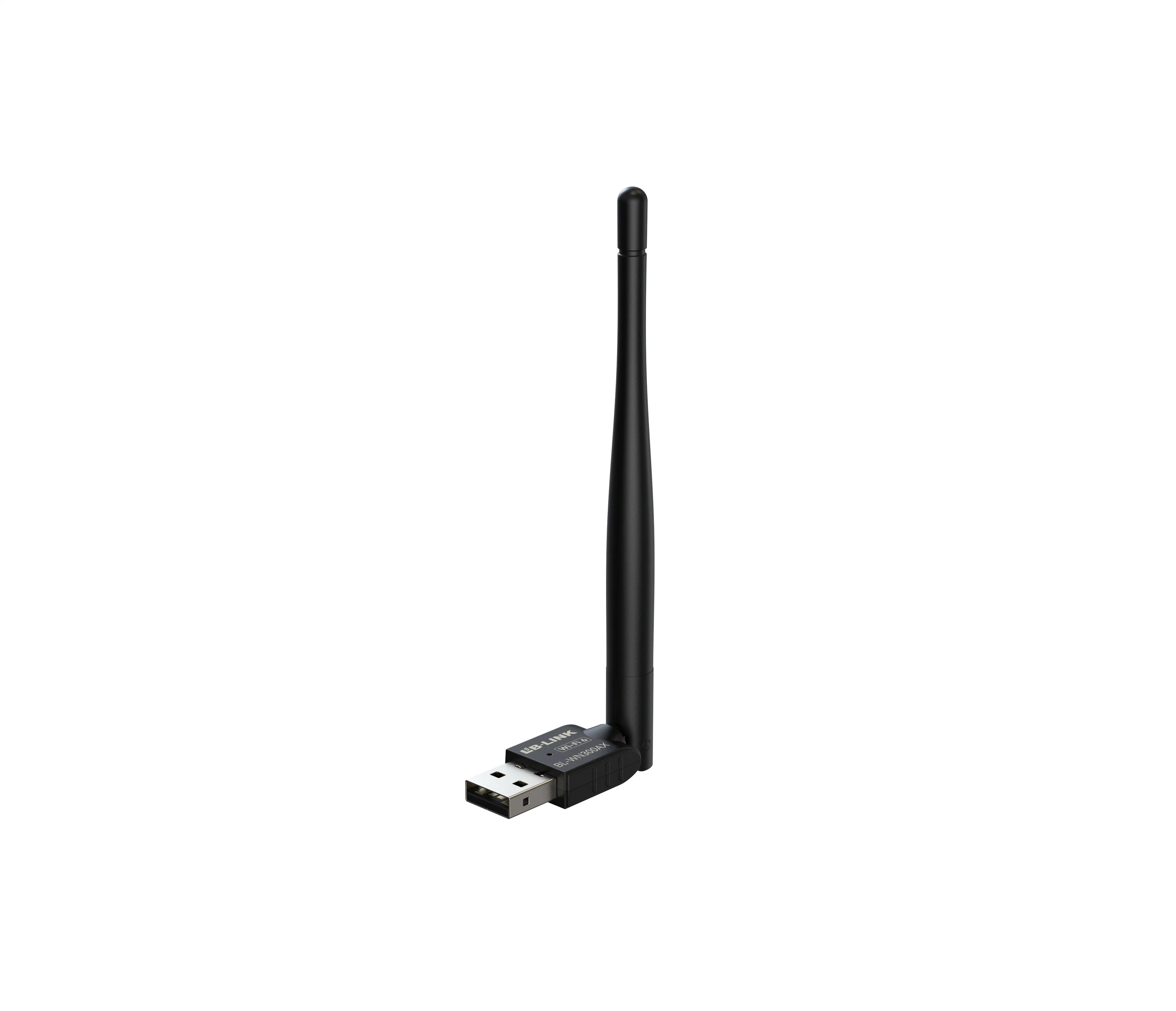 LB-LINK BL-WN300AX WiFi 6 AX300 WiFi USB Dongle OEM 300Mbps Speed 2.4GHz High Speed for PC Gaming Streaming WiFi Connector Adapter