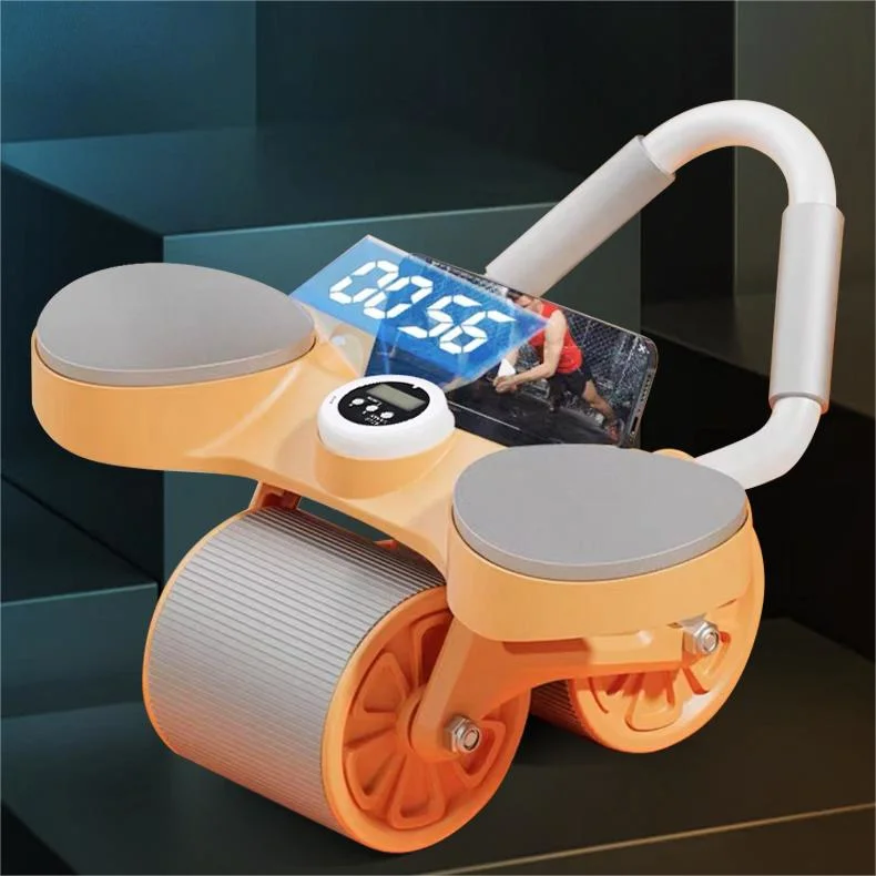 Домашний тренажерный зал АБ-ролик для упражнений с роликами для брюшного колеса Автоматическое оборудование для отскока колес для фиксации живота