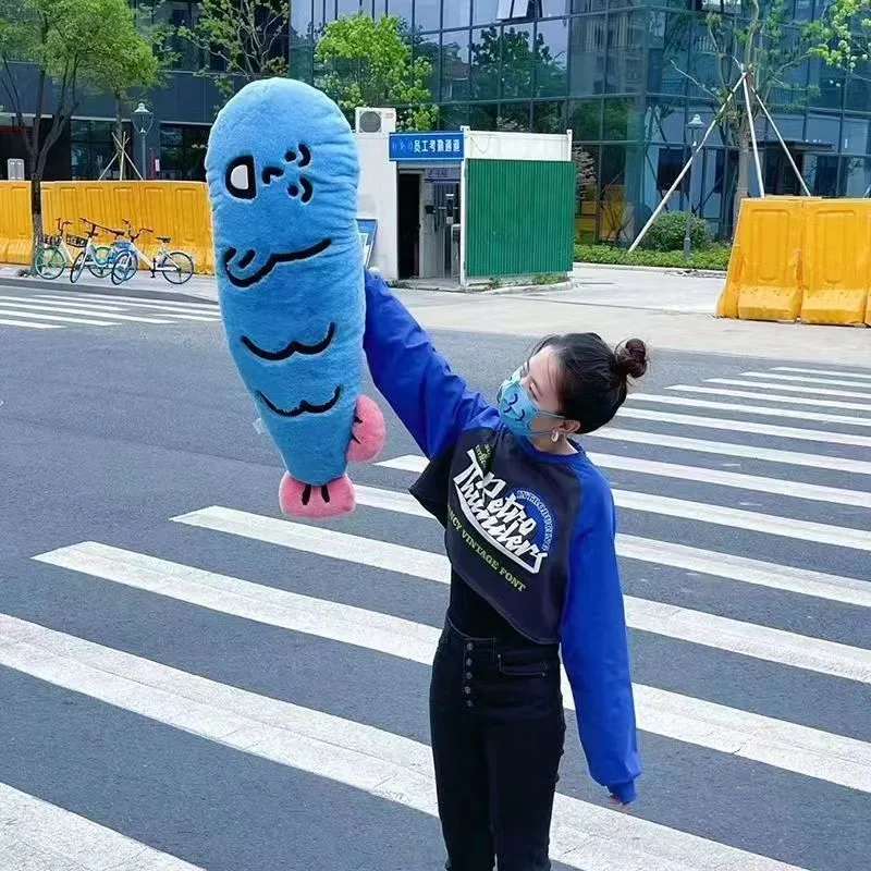 Toque creativo regalo divertido muñeco de peluche de pescado de San Valentín regalo de cumpleaños del modelo de pareja el Día del Niño Niña lindo Corazón