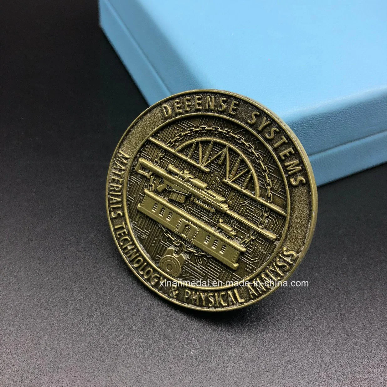 The Custom Antique Gold Metal Souvenir Coins Are Used for Military Purposes