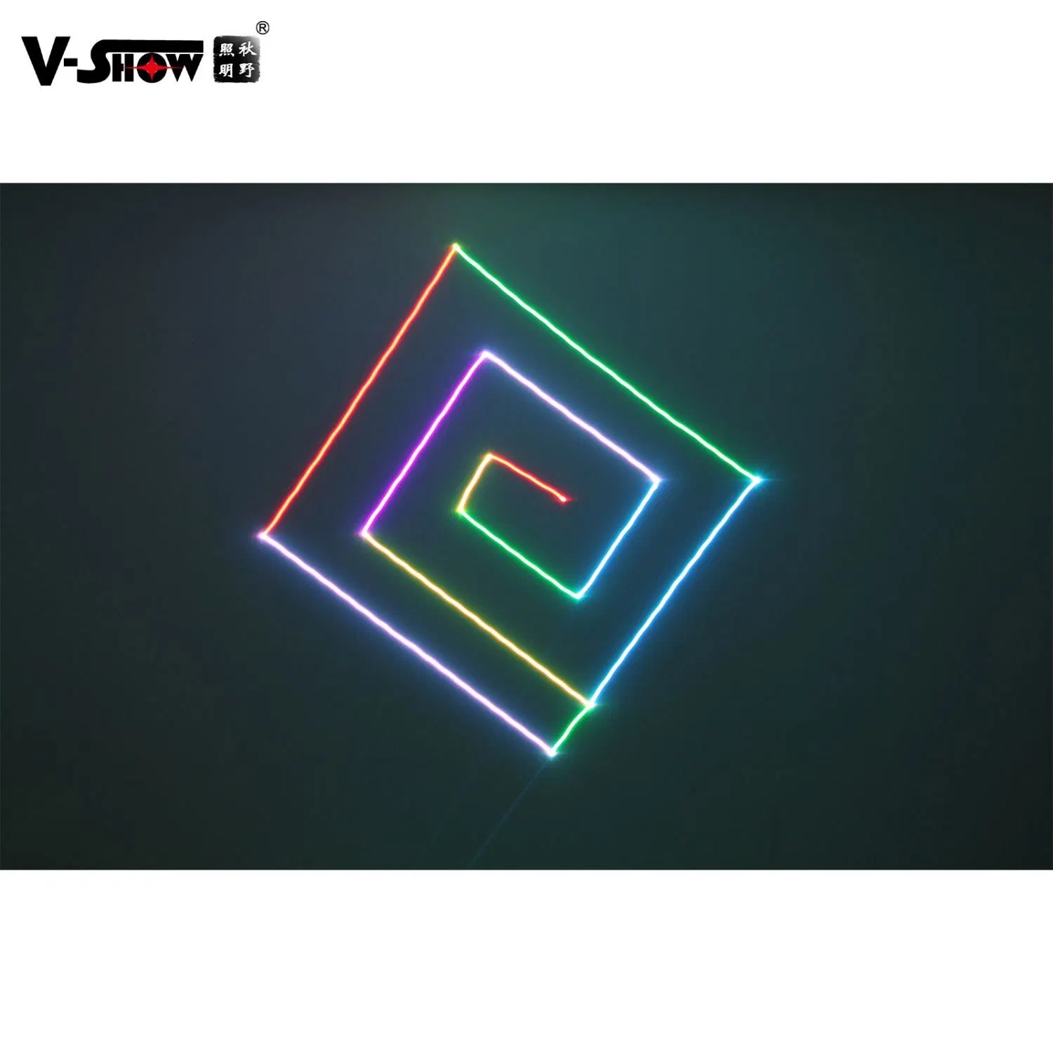 V-Show Strong Laser 6 Watt Animation Laser RGB DMX 512