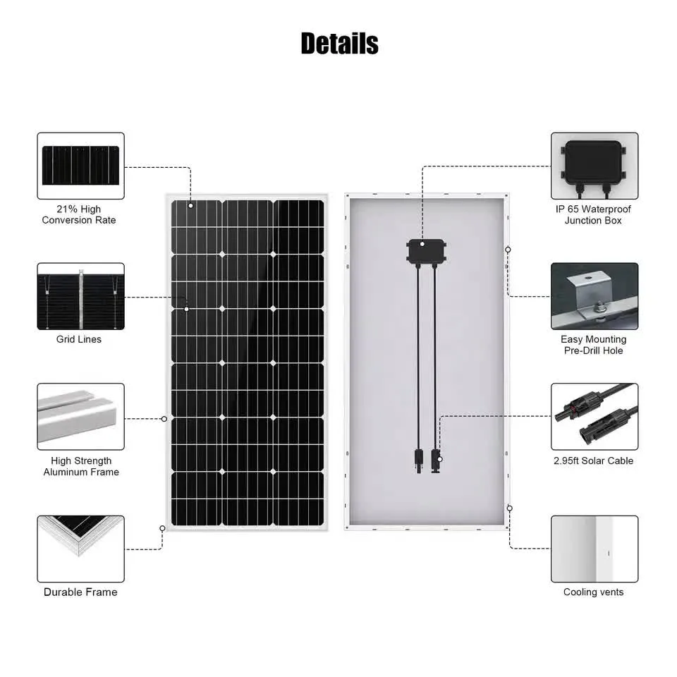 Neumático Paneltroof 1 182mm módulos fotovoltaicos solares de media celda 535W 550W 575W Panel para Comercial