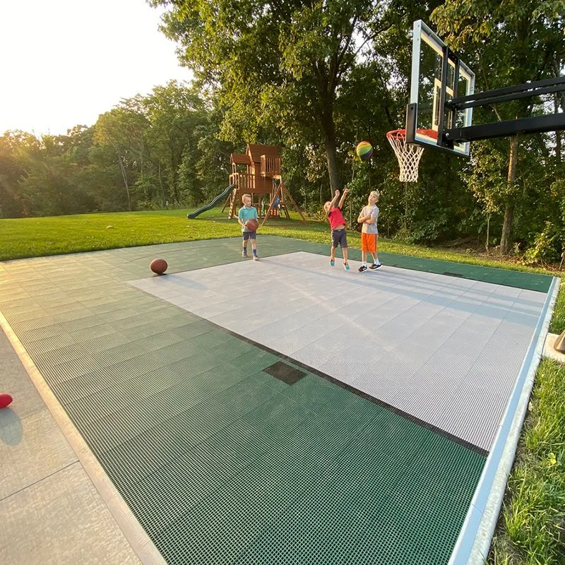 DIY Backyard Basketball Court with Free Custom Service on Hot Sale