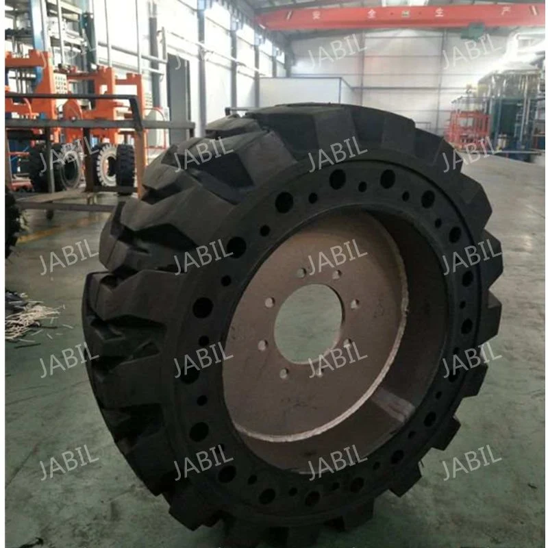 China's Cheap Airless 33X6X11 12-16.5 Safety Explosion Proof Solid Tires for Forklifts