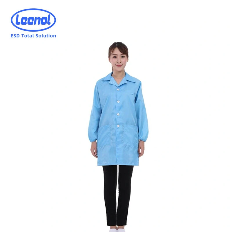 Leenol Protective Garment Washable ESD Clothing Dust Free Workwear