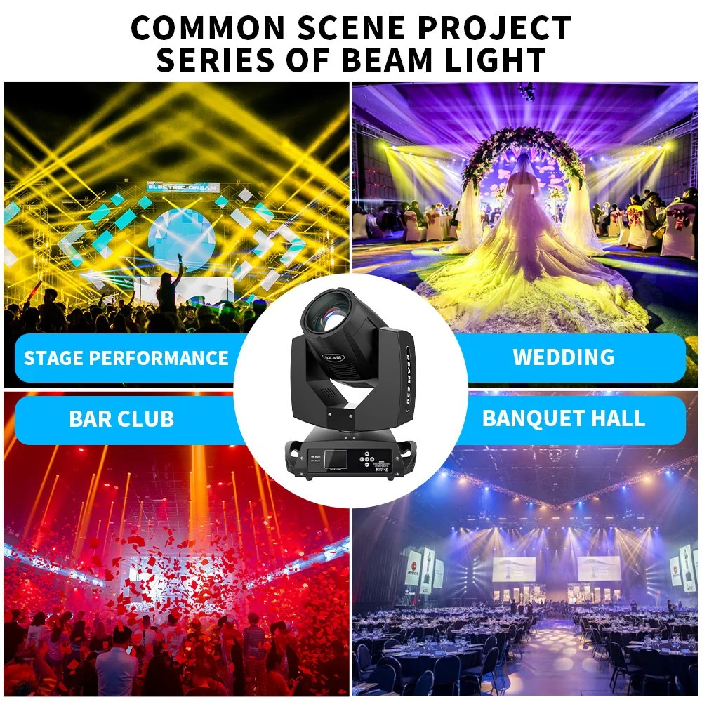 Stage Light 230W Sharpy 7r Beam Moving Head Lighting